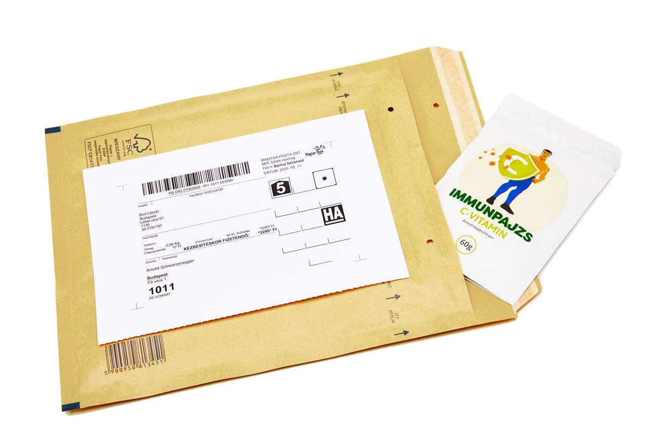 Rendelj most, és 1-2 munkanapon belül megérkezik Hozzád a csomag