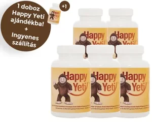 Happy Yeti 5+1 doboz ingyen szállítással