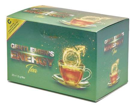 Gentlemens tea fogyasztása