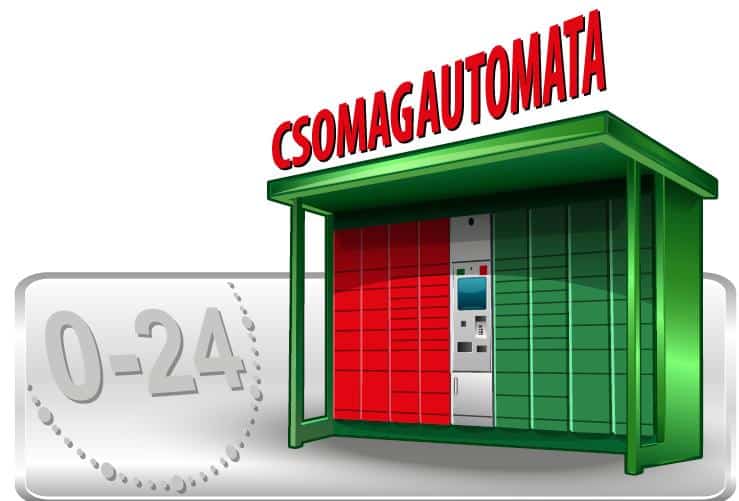 Szállítás csomagautomatába