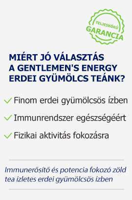 Gentlemens energy erdei tea előnyei
