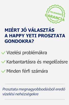 Happy Yeti előnyök
