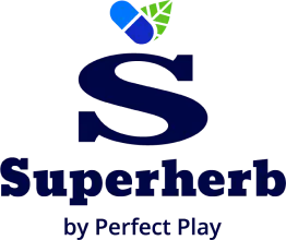 Superherb logo álló
