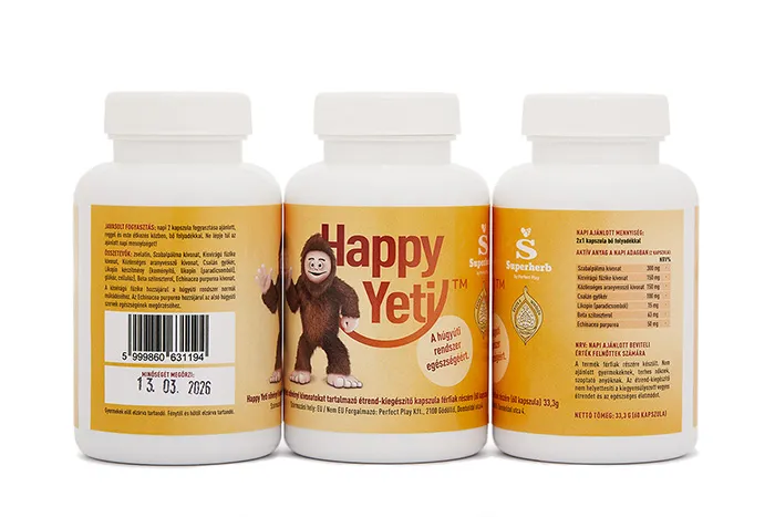 Próbáld ki a Happy Yeti-t vizelési problémákra!