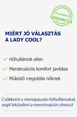 Lady Cool előnyök
