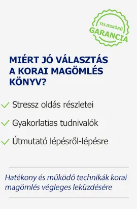 Korai magömlés könyv előnyök